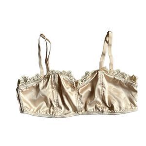 Aerie cream lace bralette bra